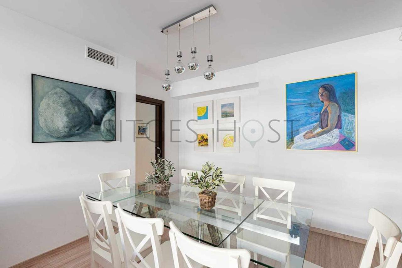 Apartamento Sitges Port Con Piscina A 5 Minutos De La Playa Exterior foto