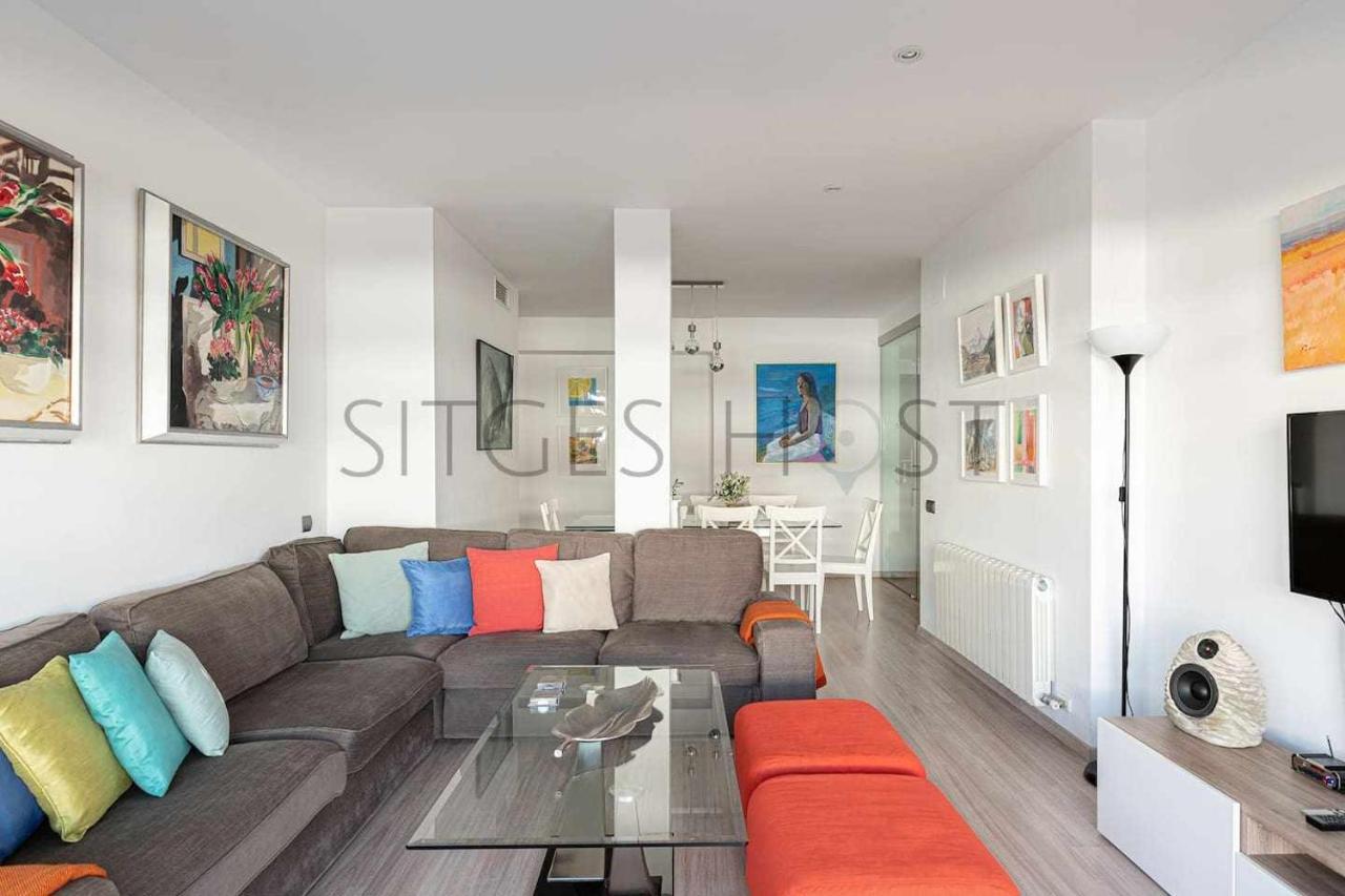 Apartamento Sitges Port Con Piscina A 5 Minutos De La Playa Exterior foto